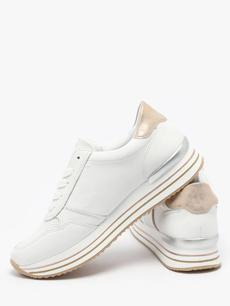 Sneakers In Leather Remonte White women 81 other view 3