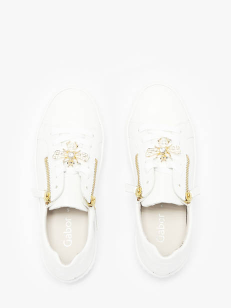 Sneakers In Leather Gabor White women 21 other view 4