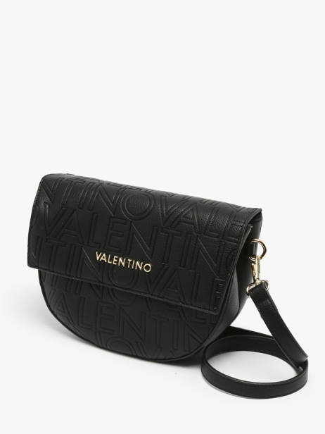 Shoulder Bag Pansy Valentino Black pansy VBS8PG09 other view 2
