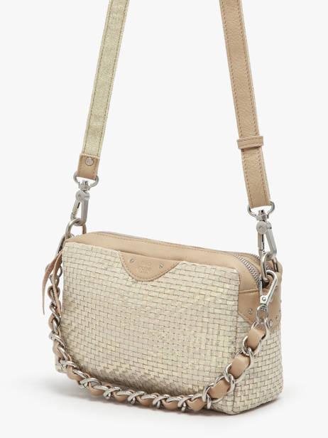 Shoulder Bag Vintage Leather Mila louise Beige vintage 23673WC other view 2