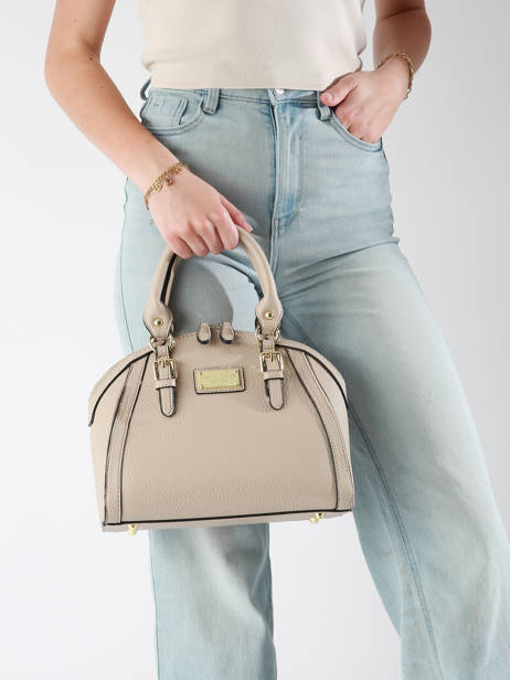 Satchel Isadora Ted lapidus Beige isadora TLRR2142 other view 1