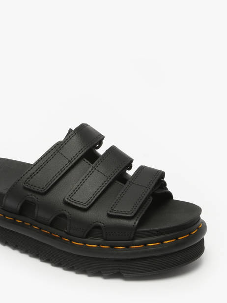 Sandales Raine En Cuir Dr martens Noir women 40522001 vue secondaire 2