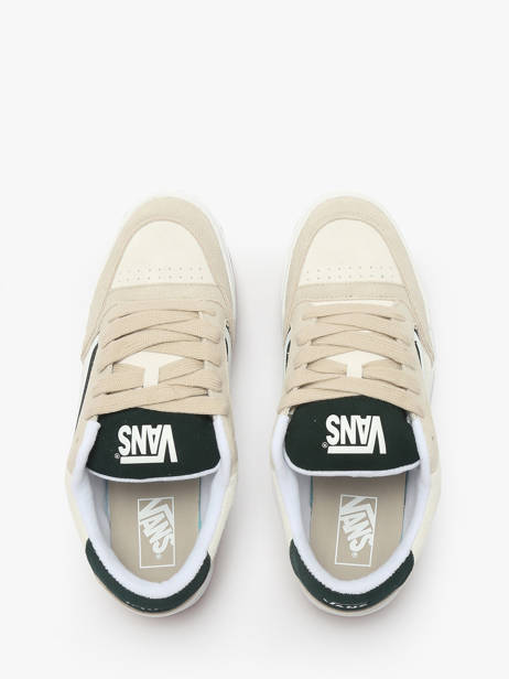 Sneakers In Leather Vans Beige men D26KGR1 other view 4