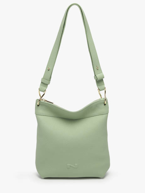 Crossbody Bag Tiki Mini Leather Nathan baume Green victoria N1910586 other view 2
