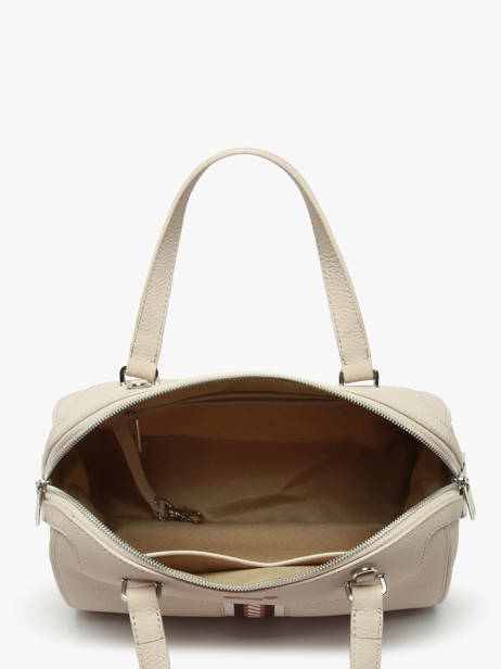 Leather Norma Signature Bowling Bag Nathan baume Beige signature 1 other view 3