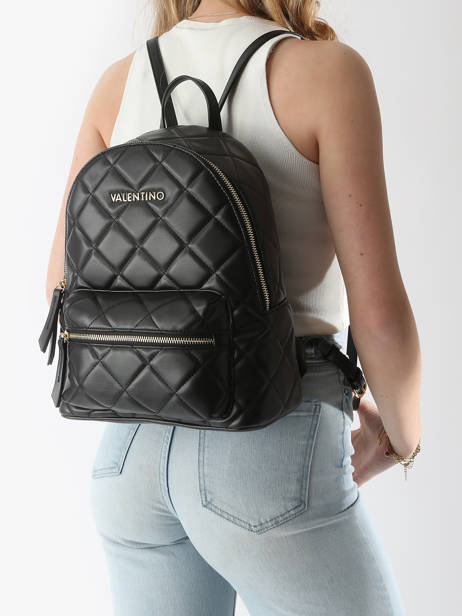 Sac Ã  Dos Valentino Noir ocarina VBS3K37R vue secondaire 1