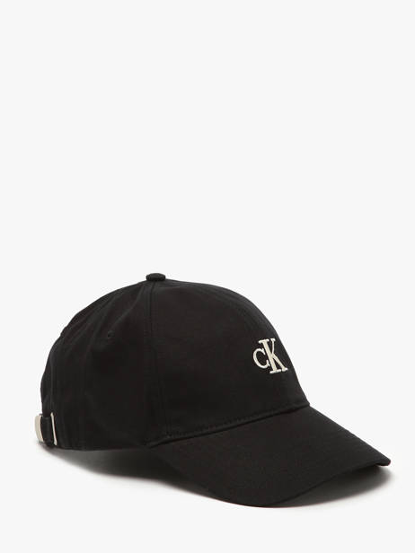 Cap Calvin klein jeans Black monogram embro 4K5024G other view 1