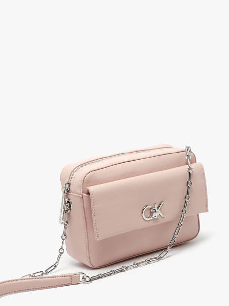 Shoulder Bag Ck Pocket Recycled Polyester Calvin klein jeans Pink ck pocket K613089 other view 2