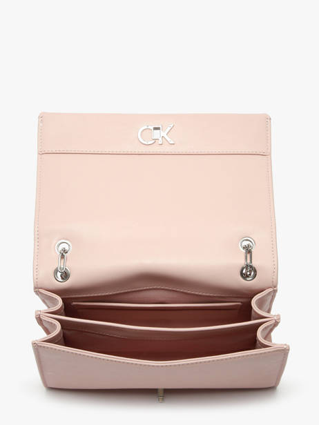 Crossbody Bag Ck Chain Recycled Polyester Calvin klein jeans Pink ck chain K612810 other view 3