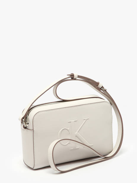 Sac BandouliÃ¨re Sculpted Calvin klein jeans Beige sculpted 4K3036G vue secondaire 2