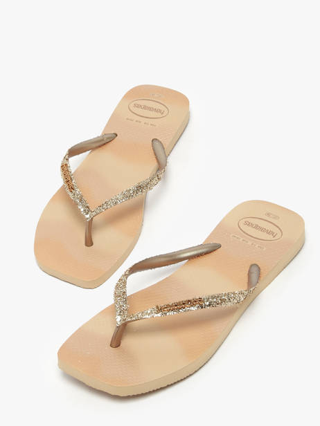 Flip Flops Havaianas Gold women 4149417F other view 2