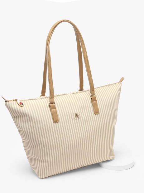 Shoulder Bag Poppy Summer Recycled Polyester Tommy hilfiger Beige poppy summer AW17203 other view 2