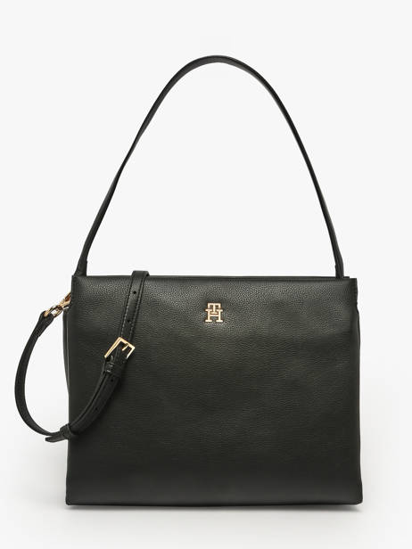 Shoulder Bag Th Legacy Recycled Polyester Tommy hilfiger Black th legacy AW17173