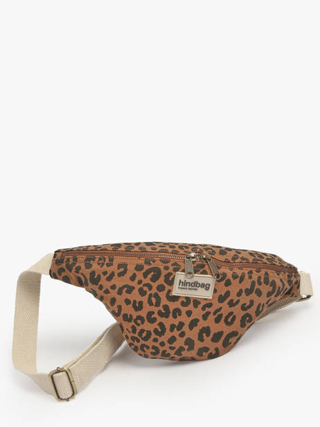 Sac Banane Hindbag Marron leopard LE vue secondaire 2