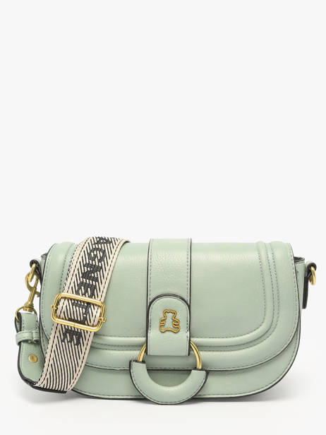 Shoulder Bag Anneau Lulu castagnette Green anneau YSABELLA