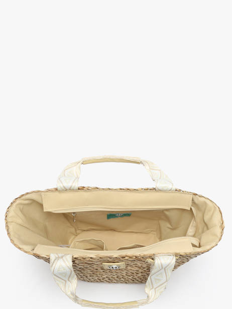 Shopping Bag Estival Straw Le voyage en panier Beige estival PM848 other view 3