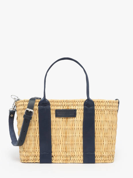 Handbag Estival Straw Le voyage en panier Blue estival PM779