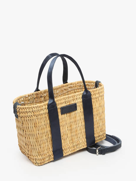 Handbag Estival Straw Le voyage en panier Blue estival PM779 other view 2