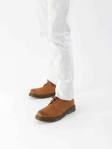 Richelieu Shoes In Leather Dr martens Brown men 40556201 other view 1