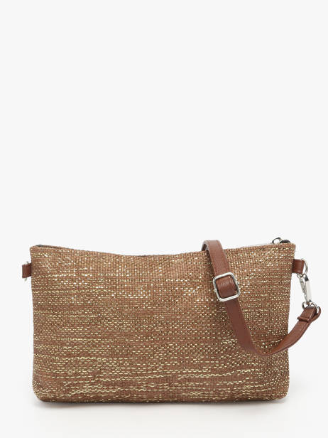 Shoulder Bag Panama Paper Les tropeziennes Brown panama TZ02 other view 4