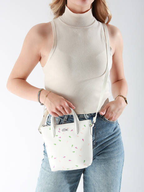Crossbody Bag L12.12 Season Lacoste White l12.12 season NF4993SJ other view 1