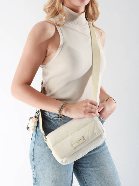 Shoulder Bag Plum David jones Beige plum CM7476 other view 1