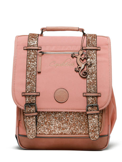 Sac à Dos Vintage Fantasy 2 Compartiments Cameleon Rose vintage fantasy SD39 vue secondaire 6