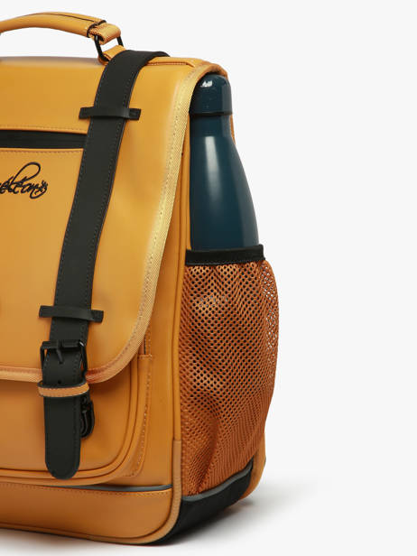Sac Ã  Dos Vintage North 2 Compartiments Cameleon Jaune vintage north SD39 vue secondaire 5