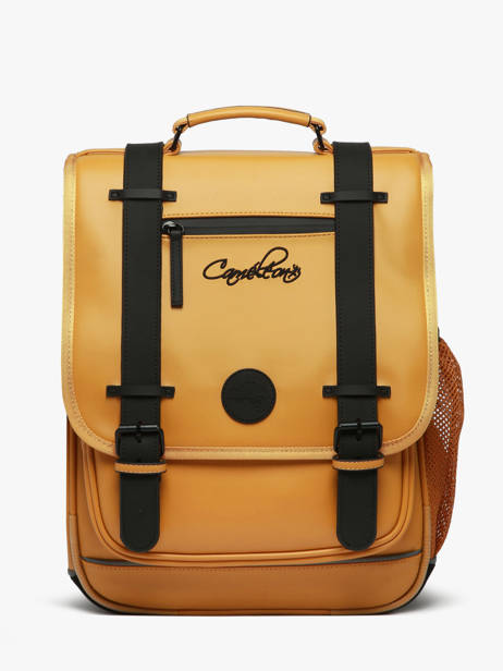Sac Ã  Dos Vintage North 2 Compartiments Cameleon Jaune vintage north SD39