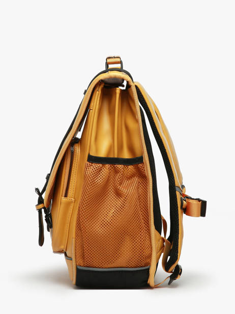 Sac Ã  Dos Vintage North 2 Compartiments Cameleon Jaune vintage north SD39 vue secondaire 2
