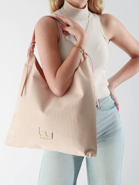 Shoulder Bag Polaris By byblos Pink polaris BS37B02 other view 1