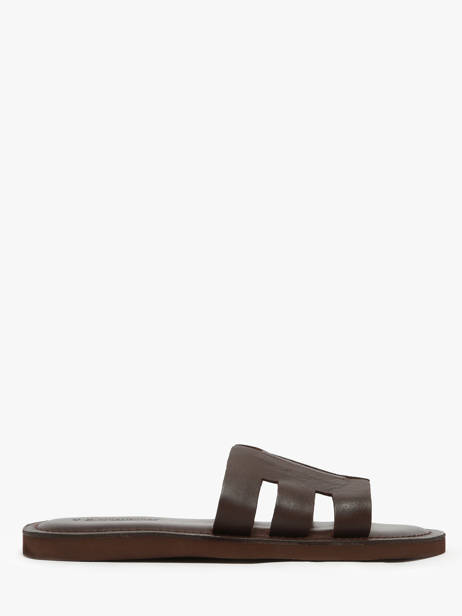 Mules En Cuir Les tropeziennes Marron men EMIA