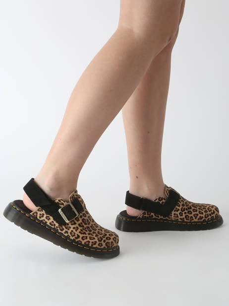 Mules En Cuir Dr martens Noir women 41088200 vue secondaire 1