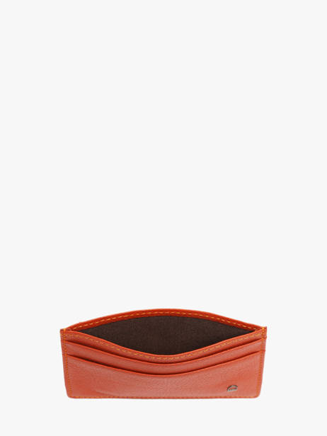 Kaarthouder Leather Madras Etrier Orange madras EMAD053 other view 1