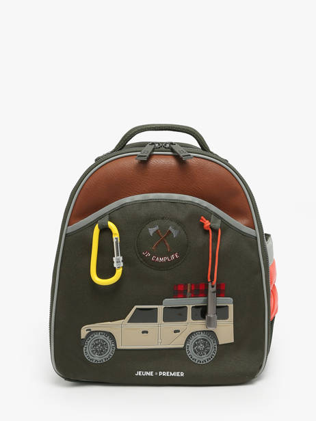 1 Compartment Backpack Jeune premier Green daydream boys B
