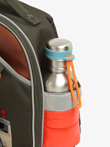 1 Compartment Backpack Jeune premier Green daydream boys B other view 4