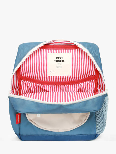 Backpack Hello hossy Blue cool kids 5 other view 3