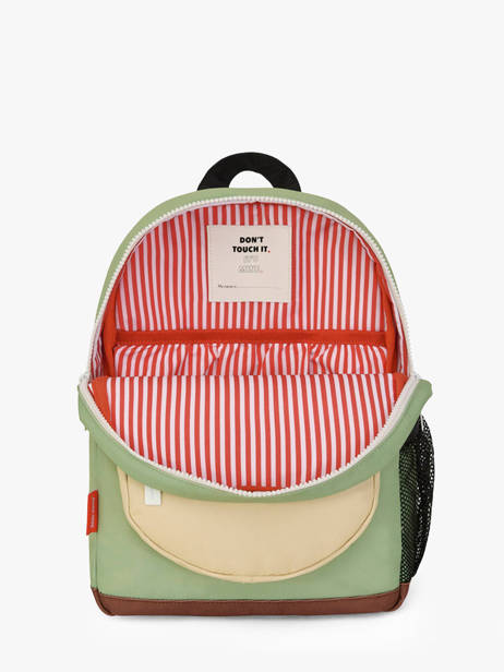 Backpack Hello hossy Green cool kids 5 other view 3
