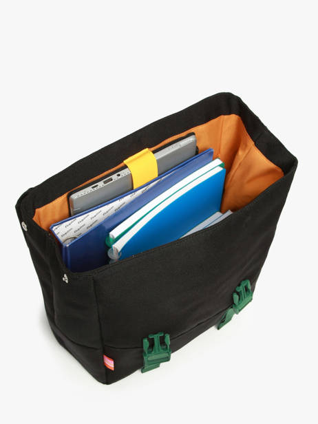1 Compartment Backpack Hello hossy Black cool kids MADU other view 3