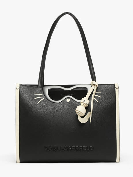 Shoulder Bag K Ikon Karl lagerfeld Black k ikon A3W30134