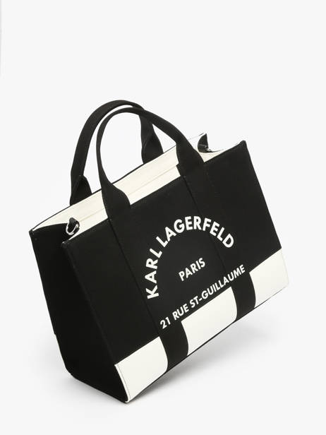 Handbag Rsg Cotton Karl lagerfeld Black rsg A3W50025 other view 1