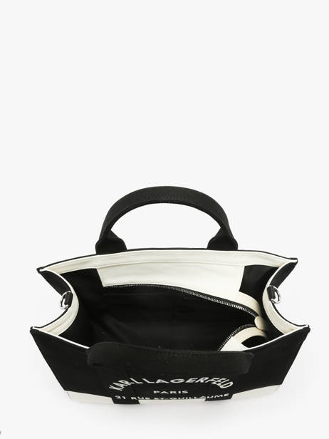 Handbag Rsg Cotton Karl lagerfeld Black rsg A3W50025 other view 2