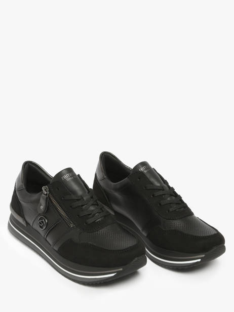 Sneakers In Leather Remonte Black women 4 other view 1
