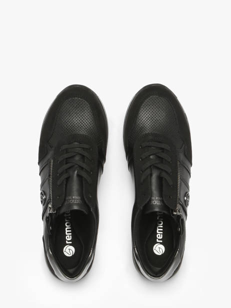Sneakers In Leather Remonte Black women 4 other view 3