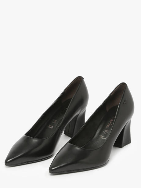 Heeled Pumps In Leather Tamaris Black women 43 other view 1