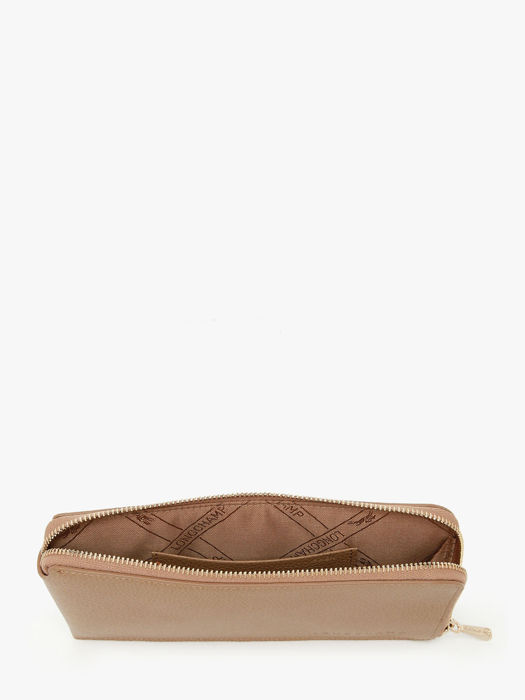 Longchamp Le foulonné Clutches Brown