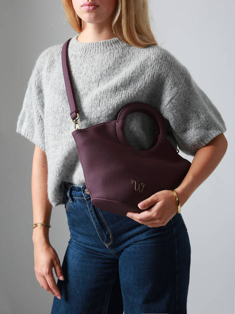 Sac Bandoulière Neflier Woomen Violet neflier WNEF02 vue secondaire 2