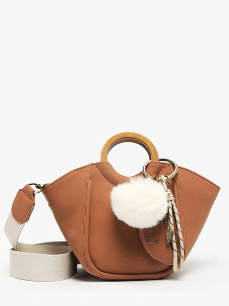 Sac Bandoulière Crocus Woomen Marron crocus WCRO33