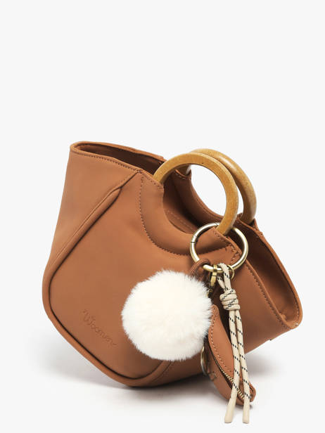 Sac Bandoulière Crocus Woomen Marron crocus WCRO33 vue secondaire 2