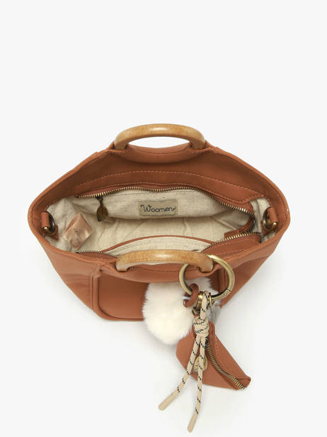 Sac Bandoulière Crocus Woomen Marron crocus WCRO33 vue secondaire 3
